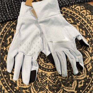 Nike Dri-FIT Women's Running Gloves - Light Gray